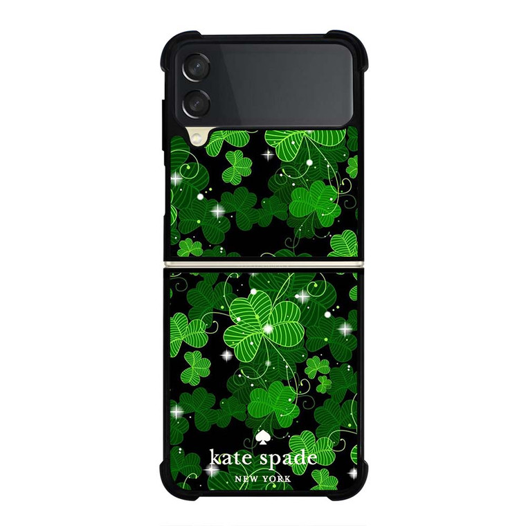 KATE SPADE GREEN LEAFS Samsung Galaxy Z Flip 3 Case Cover