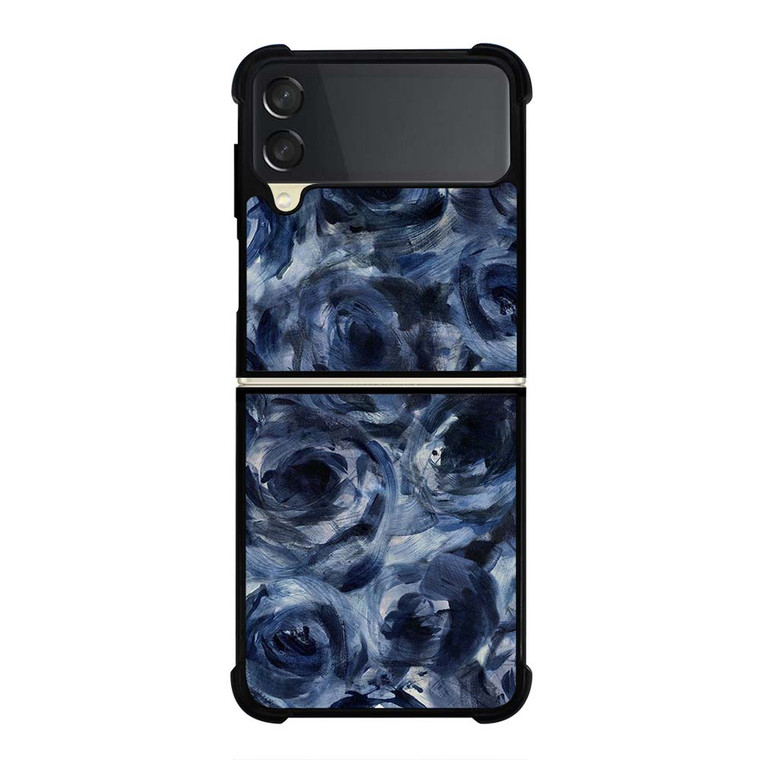 KATE SPADE NEW YORK ABSTRACT BLUE Samsung Galaxy Z Flip 3 Case Cover