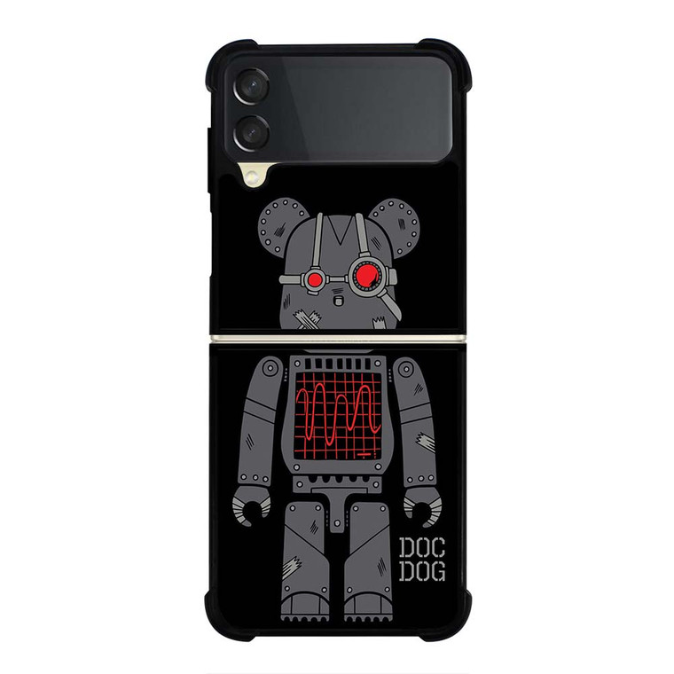 KAWS ROBOT HYPERBEAST DOC DOG Samsung Galaxy Z Flip 3 Case Cover