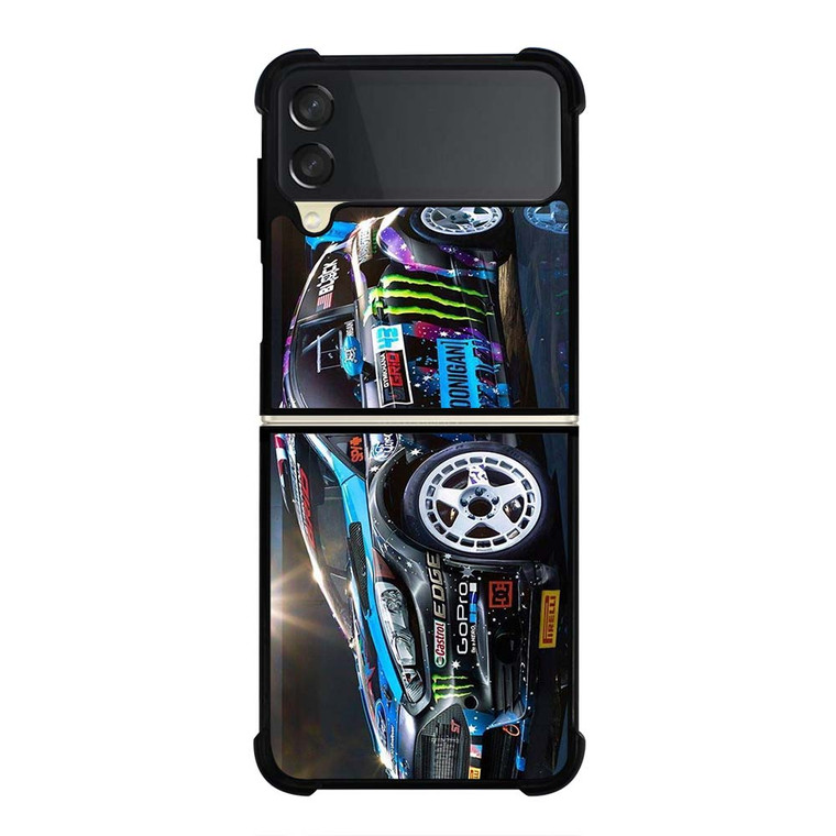 KEN BLOCK RALLY CAR Samsung Galaxy Z Flip 3 Case Cover