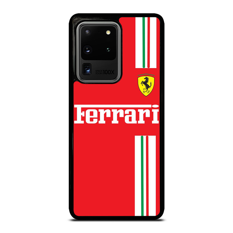 SCUDERIA FERRARI F1 STRIPE Samsung Galaxy S20 Ultra Case Cover