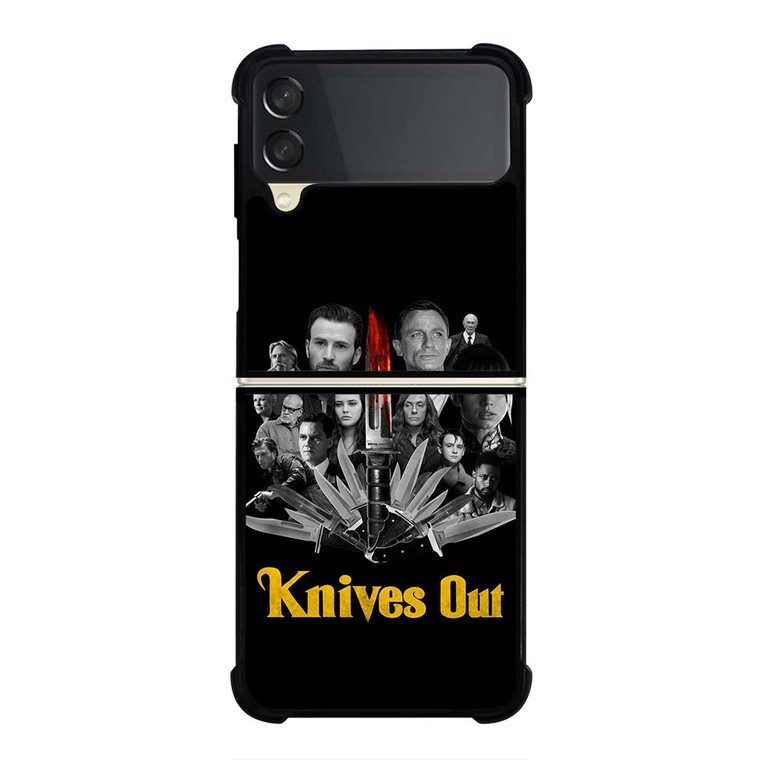 KNIVES OUT MOVIES ALL CAST Samsung Galaxy Z Flip 3 Case Cover