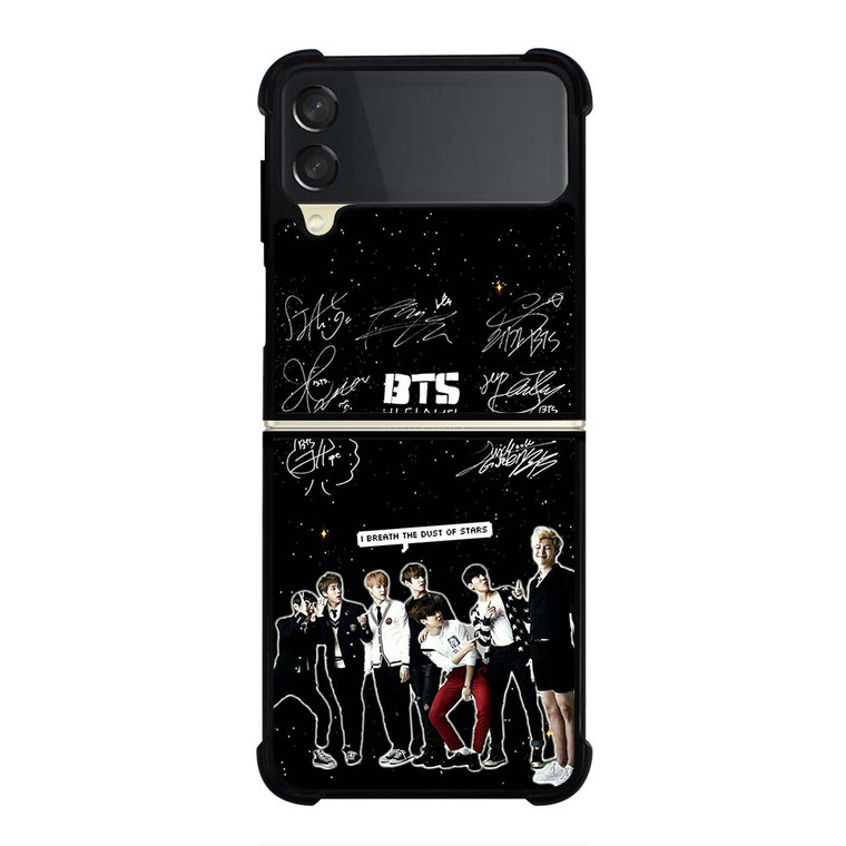 KPOP BANGTAN BOYS BTS SIGNATURE  Samsung Galaxy Z Flip 3 Case Cover