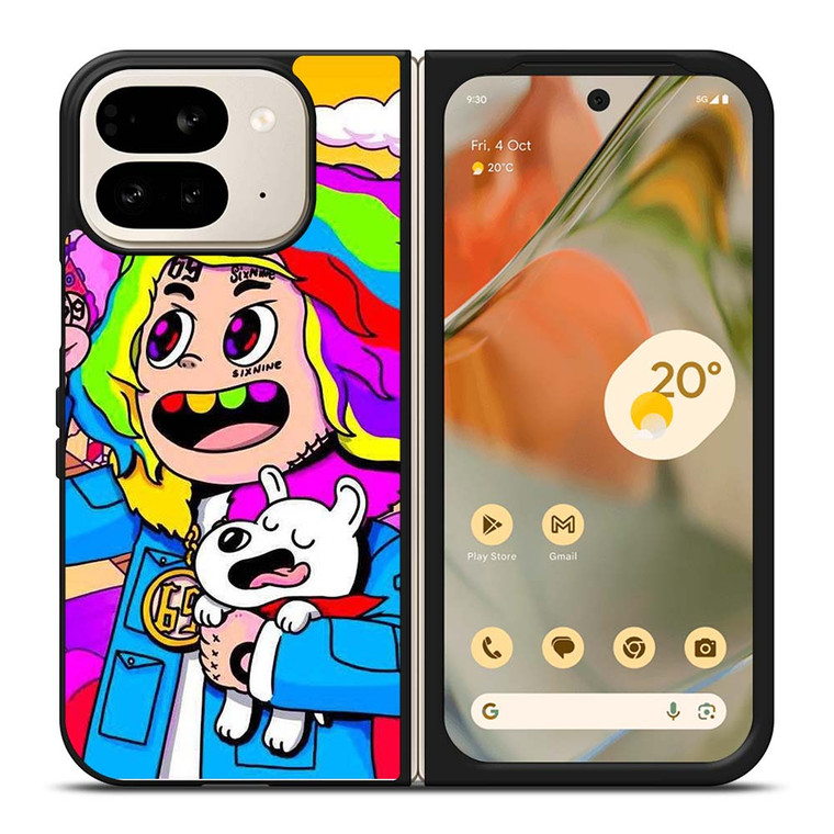 6IX9INE SIX NINE CUTE WALLPAPER Google Pixel 9 Pro Fold Case Cover