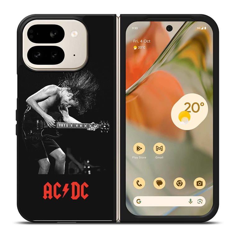 ACDC ROCK BAND LOGO Google Pixel 9 Pro Fold Case Cover