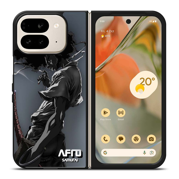 AFRO SAMURAI CARTOON Google Pixel 9 Pro Fold Case Cover