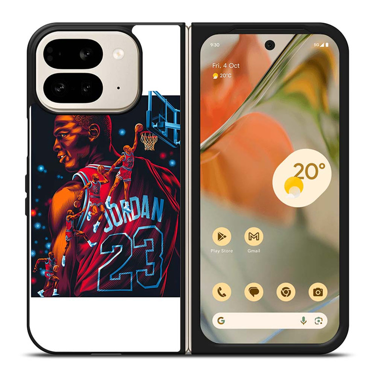 AIR JORDAN TRIBUTE Google Pixel 9 Pro Fold Case Cover AIR JORDAN TRIBUTE Google Pixel 9 Pro Fold Case Cover