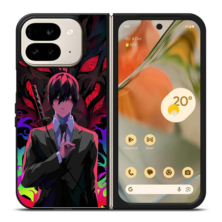 AKI CHAINSAW MAN ANIME MANGA Google Pixel 9 Pro Fold Case Cover AKI CHAINSAW MAN ANIME MANGA Google Pixel 9 Pro Fold Case Cover