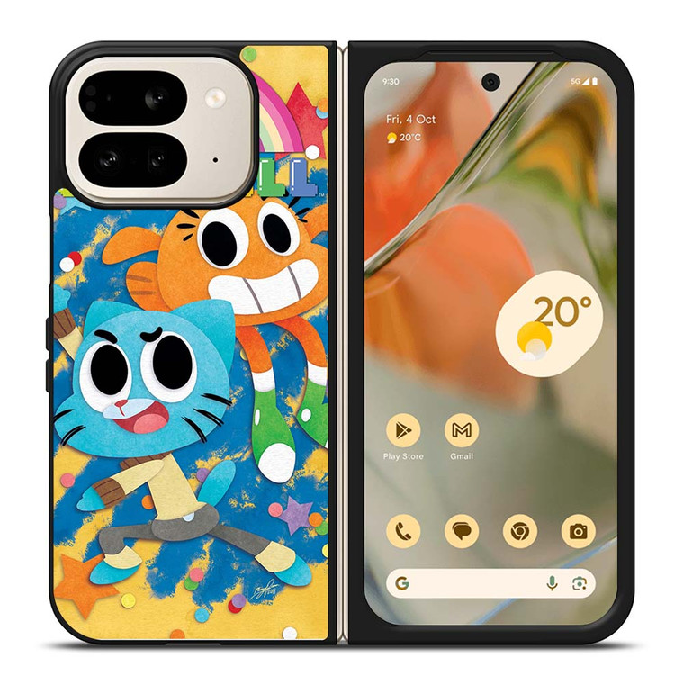 AMAZING WORLD OF GUMBALL CARTOON Google Pixel 9 Pro Fold Case Cover AMAZING WORLD OF GUMBALL CARTOON Google Pixel 9 Pro Fold Case Cover