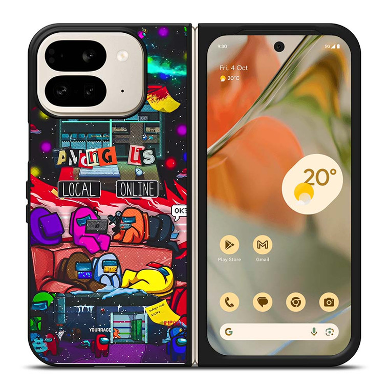 AMONG US LOCAL ONLINE Google Pixel 9 Pro Fold Case Cover