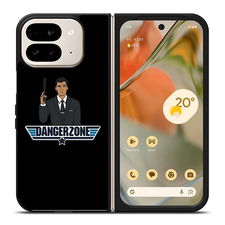 ARCHER CARTOON DANGERZONE Google Pixel 9 Pro Fold Case Cover ARCHER CARTOON DANGERZONE Google Pixel 9 Pro Fold Case Cover