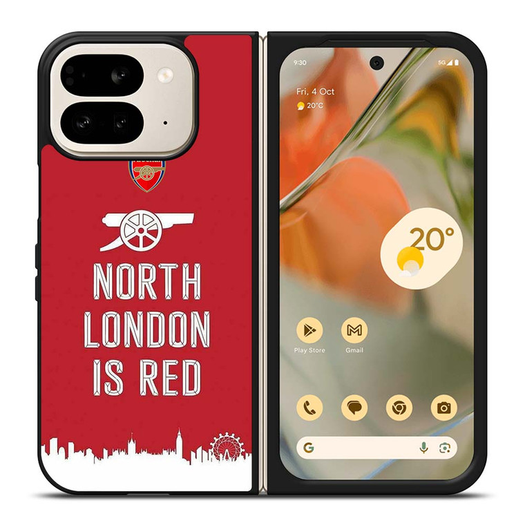 ARSENAL NORTH LONDON IS RED 2 Google Pixel 9 Pro Fold Case Cover ARSENAL NORTH LONDON IS RED 2 Google Pixel 9 Pro Fold Case Cover