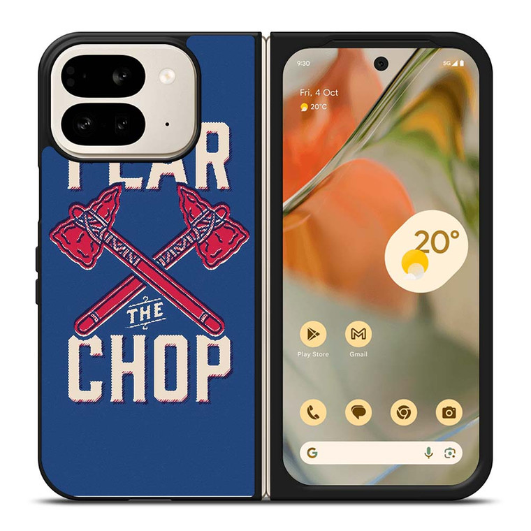 ATLANTA BRAVES FEAR THE CHOP Google Pixel 9 Pro Fold Case Cover ATLANTA BRAVES FEAR THE CHOP Google Pixel 9 Pro Fold Case Cover