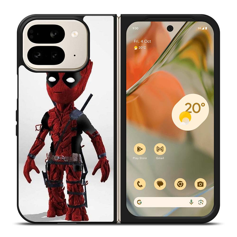 BABY GROOT DEADPOOL Google Pixel 9 Pro Fold Case Cover