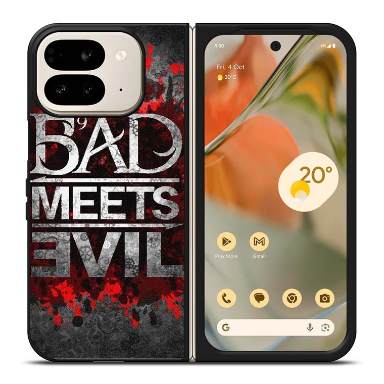 BAD MEETS EVIL RAPPER DUO LOGO 2 Google Pixel 9 Pro Fold Case Cover BAD MEETS EVIL RAPPER DUO LOGO 2 Google Pixel 9 Pro Fold Case Cover