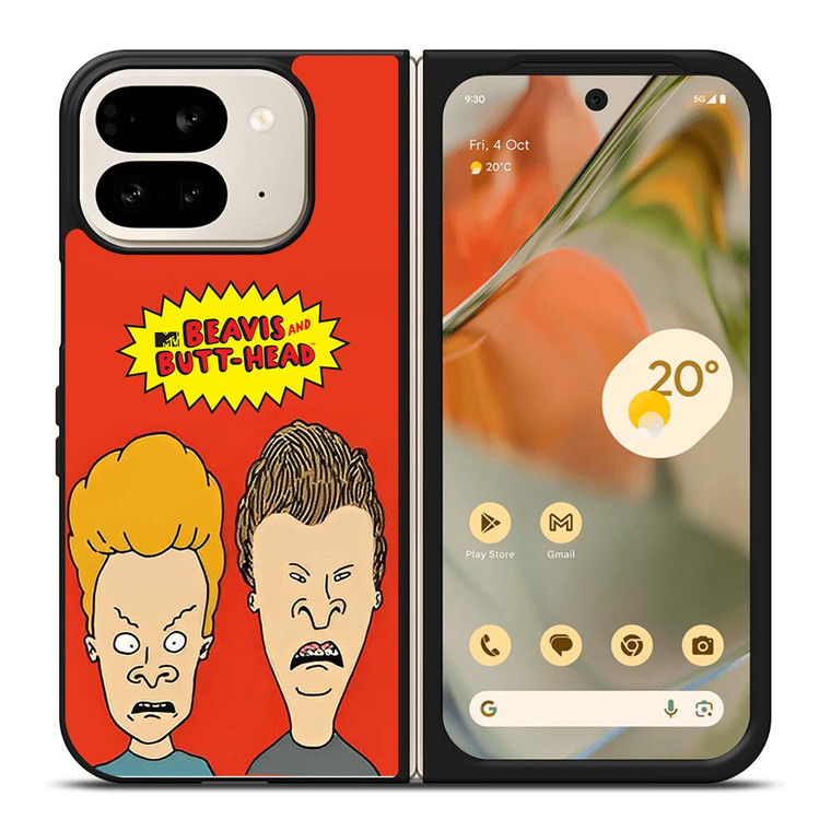 BEAVIS AND BUTHEAD CARTOON MTV Google Pixel 9 Pro Fold Case Cover