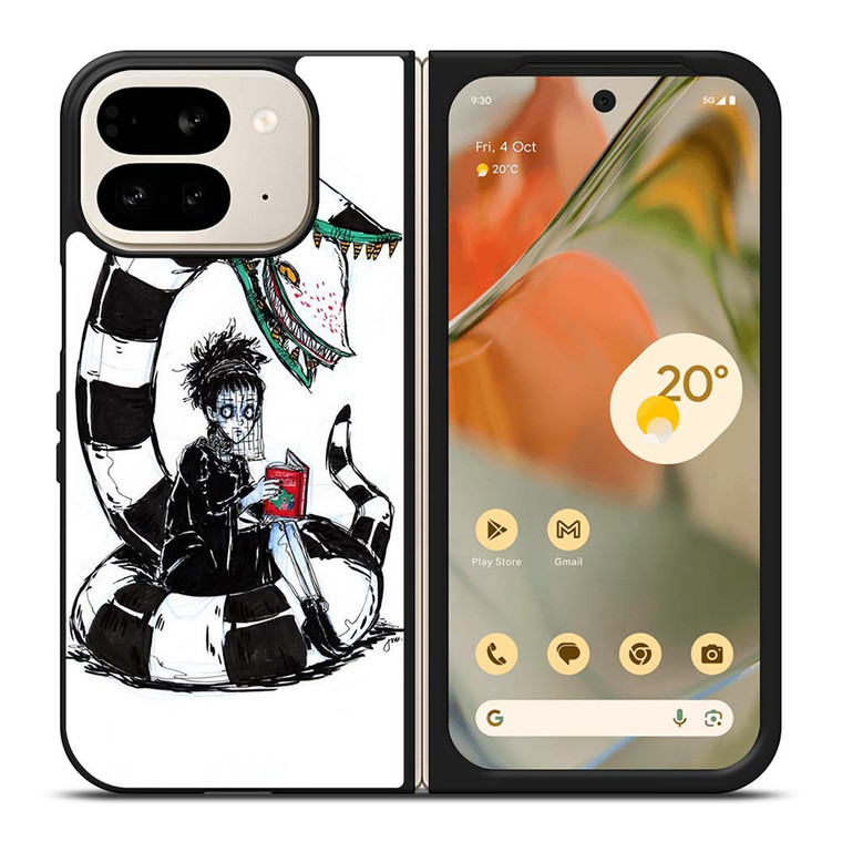 BEETLEJUICE SNAKE Google Pixel 9 Pro Fold Case Cover