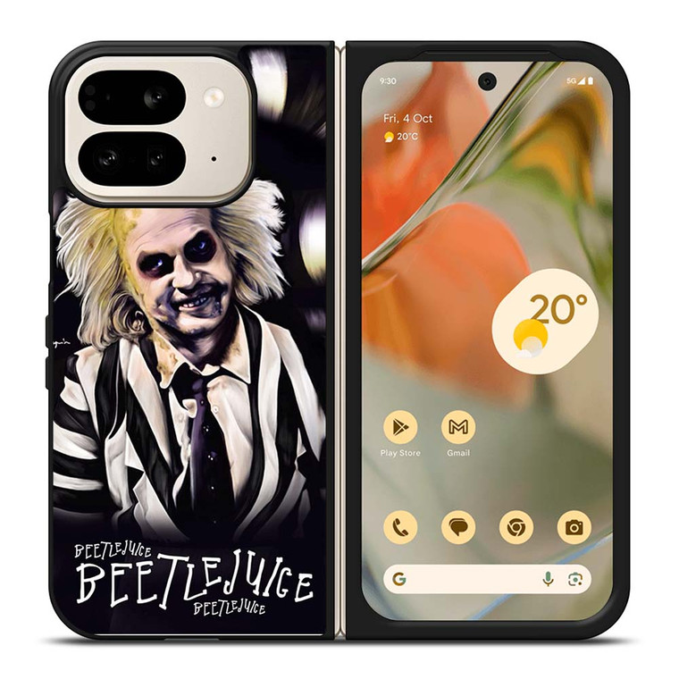 BEETLEJUICE TIM BURTON Google Pixel 9 Pro Fold Case Cover