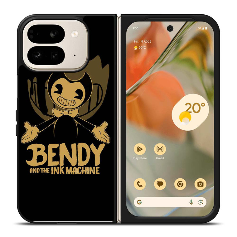 BENDY AND THE INK MACHINE CARTOON Google Pixel 9 Pro Fold Case Cover BENDY AND THE INK MACHINE CARTOON Google Pixel 9 Pro Fold Case Cover