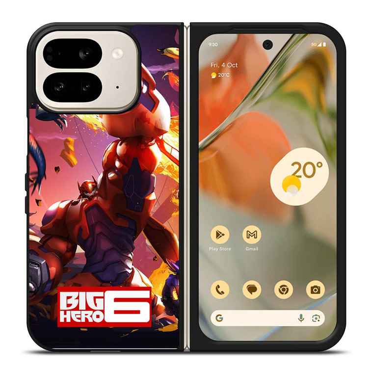 BIG HERO 6 MOVIE POSTER Google Pixel 9 Pro Fold Case Cover