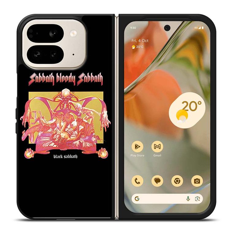 BLACK SABBATH BLOODY ALBUM COVER Google Pixel 9 Pro Fold Case Cover BLACK SABBATH BLOODY ALBUM COVER Google Pixel 9 Pro Fold Case Cover
