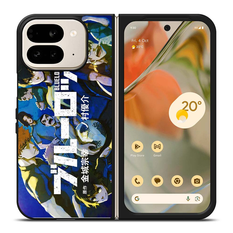 BLUE LOCK JAPAN ANIME Google Pixel 9 Pro Fold Case Cover BLUE LOCK JAPAN ANIME Google Pixel 9 Pro Fold Case Cover