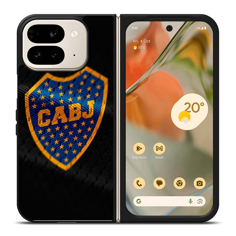 BOCA JUNIORS FC LOGO EMBLEM Google Pixel 9 Pro Fold Case Cover BOCA JUNIORS FC LOGO EMBLEM Google Pixel 9 Pro Fold Case Cover