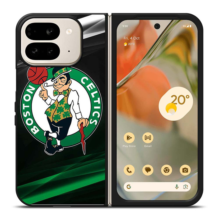 BOSTON CELTICS NBA LOGO Google Pixel 9 Pro Fold Case Cover BOSTON CELTICS NBA LOGO Google Pixel 9 Pro Fold Case Cover