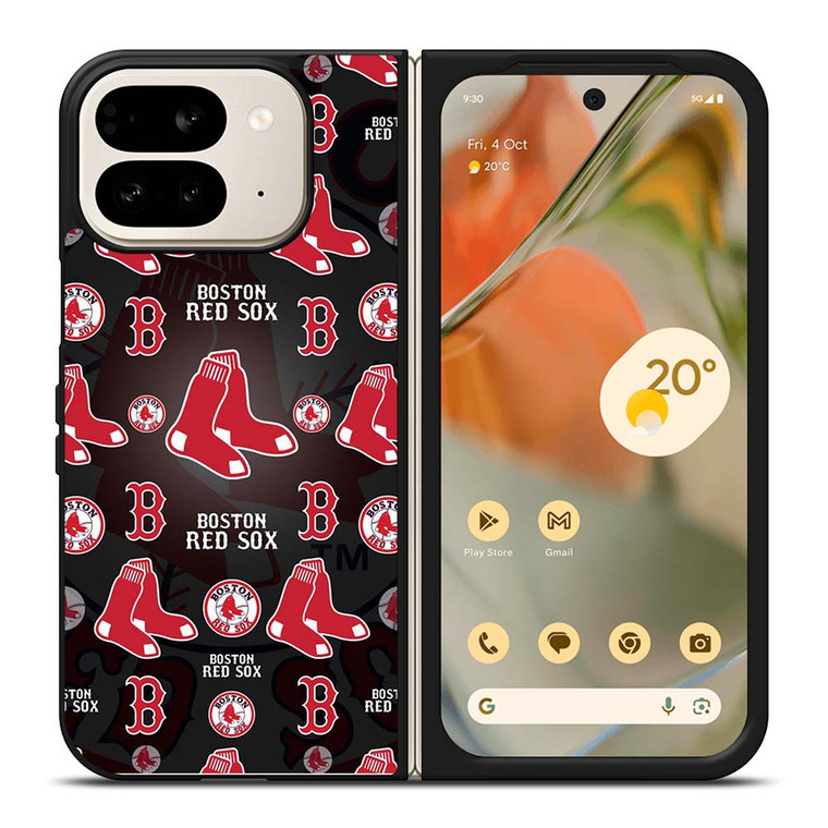 BOSTON RED SOX MLB COLLAGE Google Pixel 9 Pro Fold Case Cover