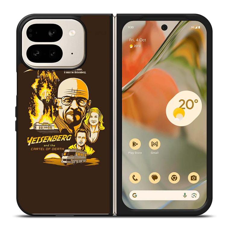 BREAKING BAD CARTEL OF DEATH Google Pixel 9 Pro Fold Case Cover BREAKING BAD CARTEL OF DEATH Google Pixel 9 Pro Fold Case Cover
