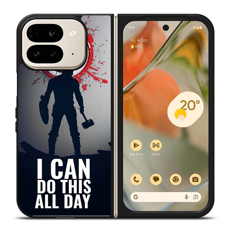 CAPTAIN AMERICA QUOTE Google Pixel 9 Pro Fold Case Cover CAPTAIN AMERICA QUOTE Google Pixel 9 Pro Fold Case Cover