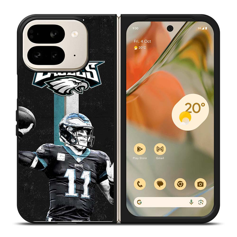 CARSON 11 WENTZ PHILADELPHIA EAGLES Google Pixel 9 Pro Fold Case Cover