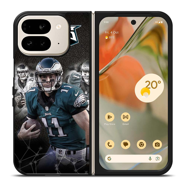 CARSON WENTZ PHILADELPHIA EAGLES Google Pixel 9 Pro Fold Case Cover