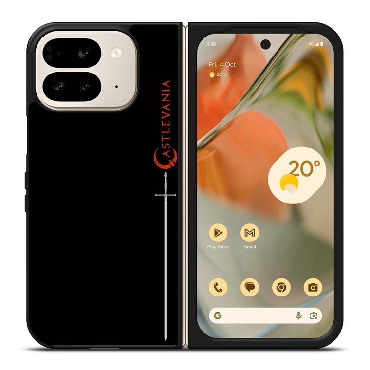 CASTLEVANIA SWORD LOGO Google Pixel 9 Pro Fold Case Cover