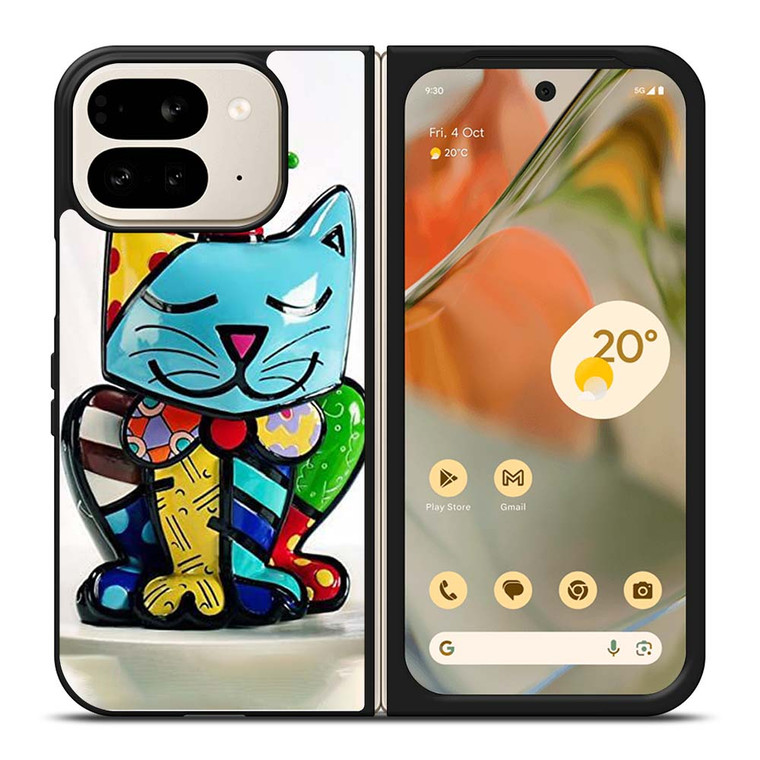 CAT ROMERO BRITTO Google Pixel 9 Pro Fold Case Cover