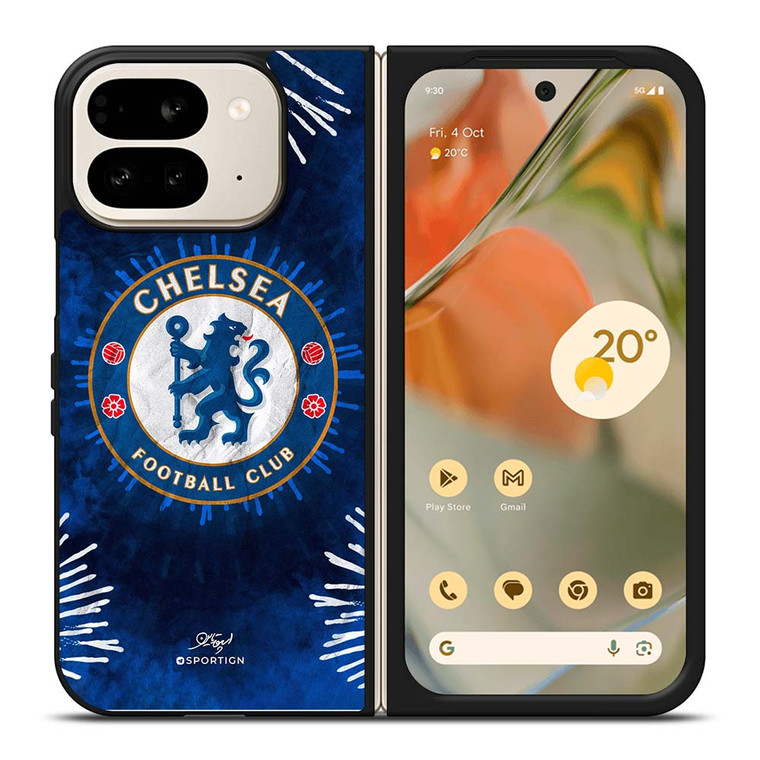 CHELSEA FC ART LOGO Google Pixel 9 Pro Fold Case Cover