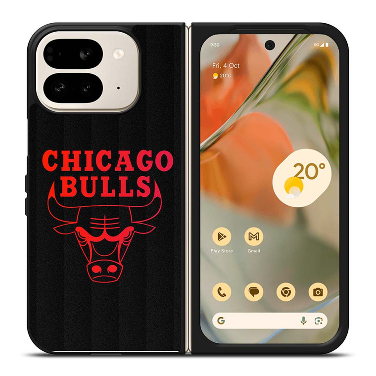 CHICAGO BULLS NEW LOGO Google Pixel 9 Pro Fold Case Cover