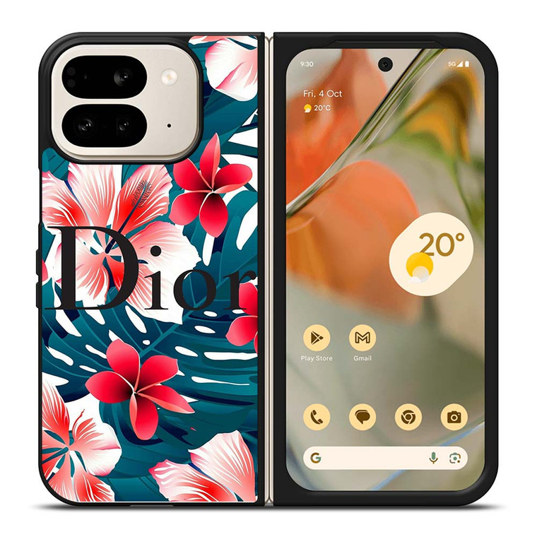 CHRISTIAN DIOR HIBISCUS FLOWER Google Pixel 9 Pro Fold Case Cover