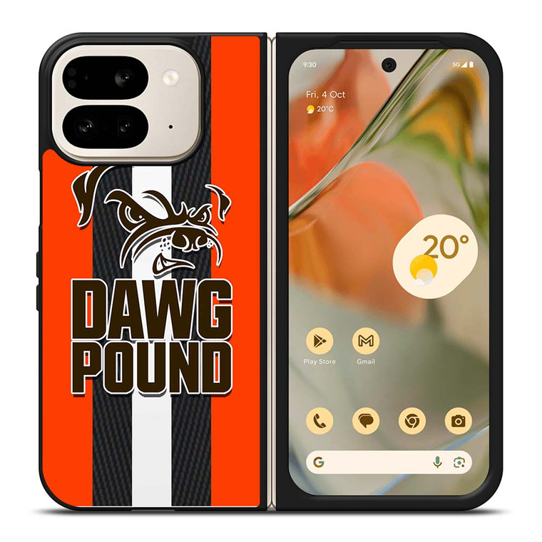 CLEVELAND BROWNS DAWG POUND Google Pixel 9 Pro Fold Case Cover