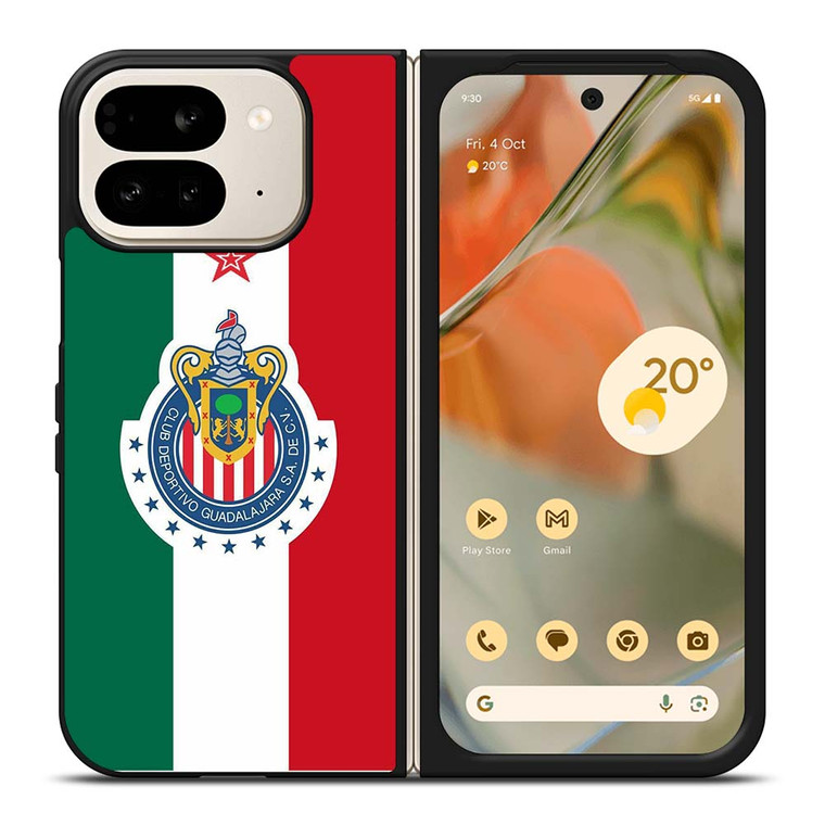 CLUB DEPORTIVO GUADALAJARA MEXICO Google Pixel 9 Pro Fold Case Cover