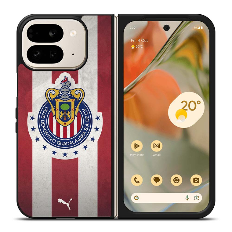 CLUB DEPORTIVO GUADALAJARA PUMA Google Pixel 9 Pro Fold Case Cover