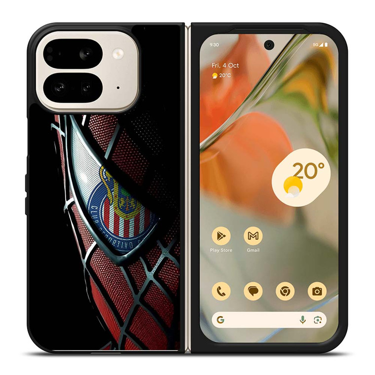 Club Deportivo Guadalajara SPYDERMAN Google Pixel 9 Pro Fold Case Cover