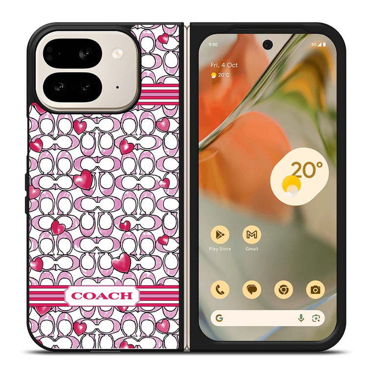 COACH NEW YORK LOVE Google Pixel 9 Pro Fold Case Cover