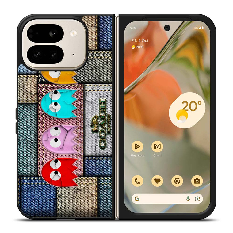 COACH NEW YORK PAC MAN Google Pixel 9 Pro Fold Case Cover