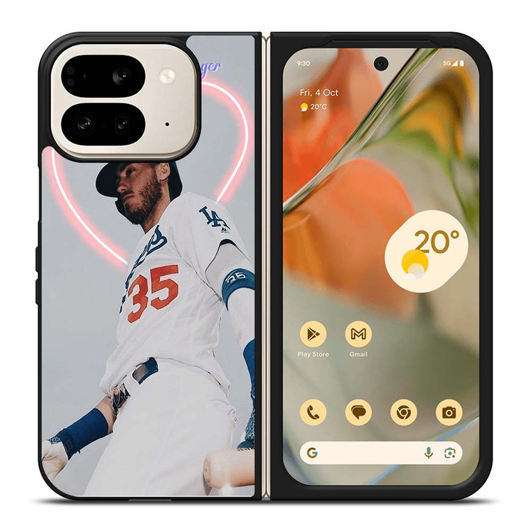 CODY BELLINGER LA DODGERS LOVE Google Pixel 9 Pro Fold Case Cover