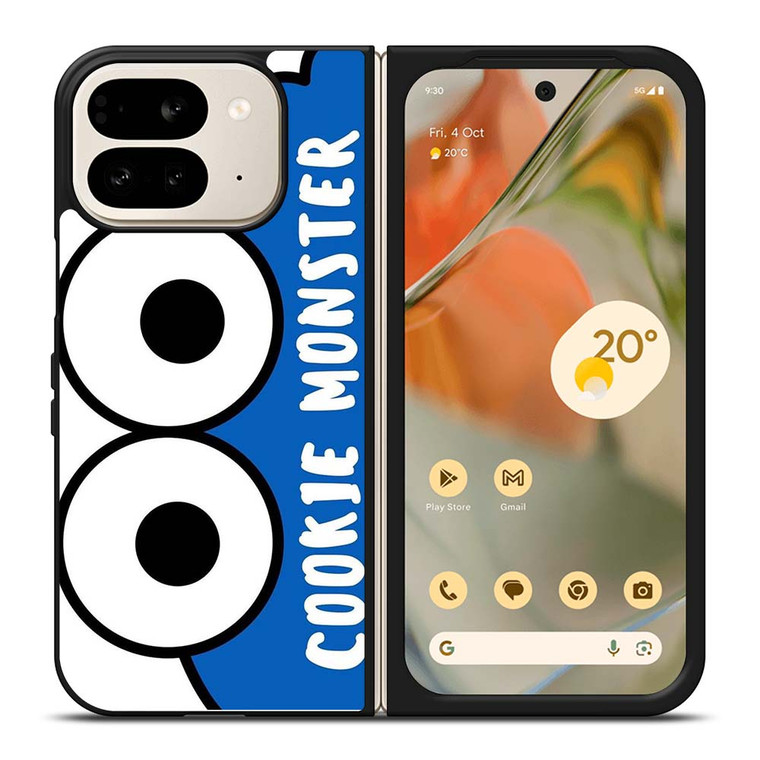 COOKIE MONSTER SESAME STREET CUTE Google Pixel 9 Pro Fold Case Cover
