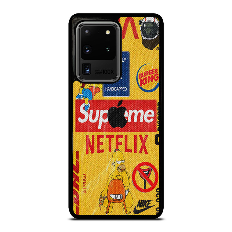 SUPREME NETFLIX COLLAGE Samsung Galaxy S20 Ultra Case Cover