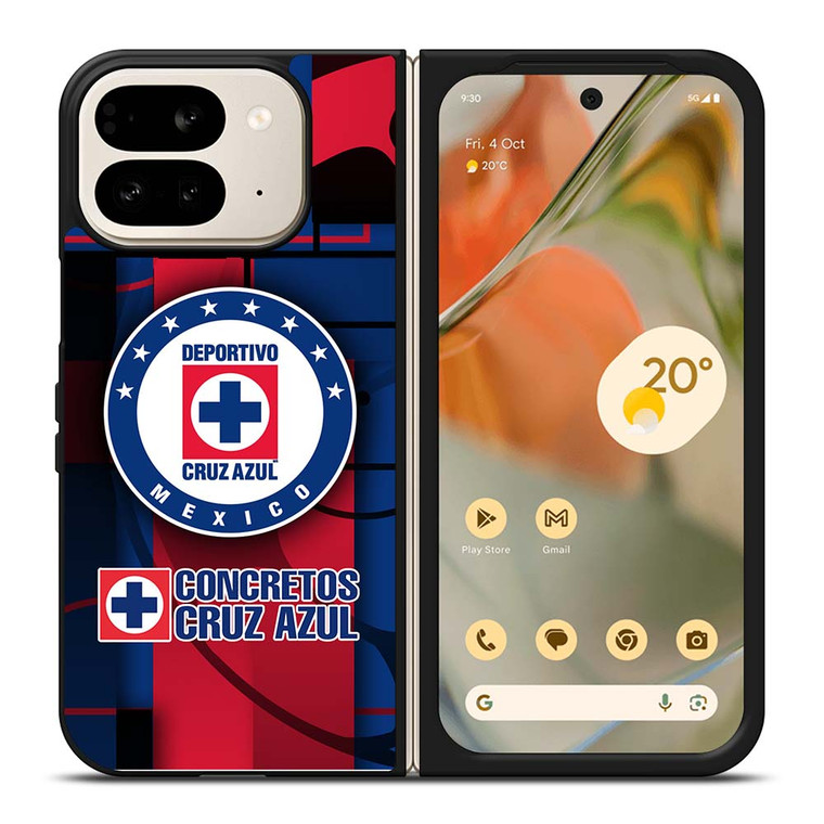CRUZ AZUL SOCCER LOGO Google Pixel 9 Pro Fold Case Cover