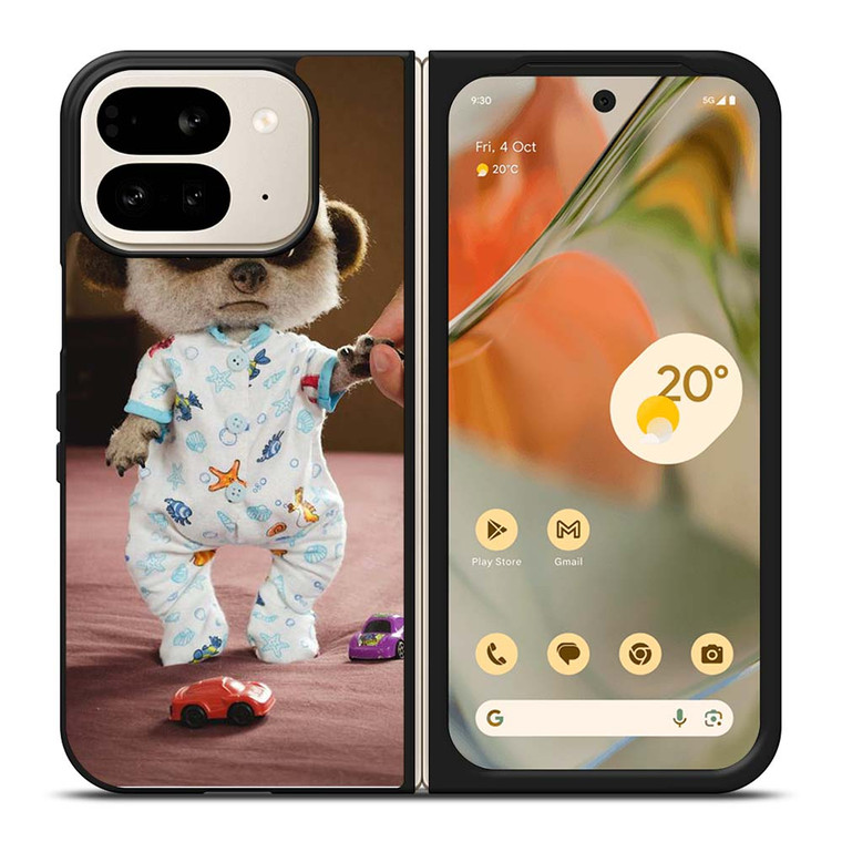 CUTE MEERKAT BABY OLEG Google Pixel 9 Pro Fold Case Cover
