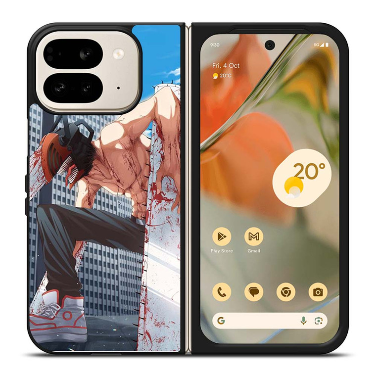 DENJI CHAINSAW MAN MANGA Google Pixel 9 Pro Fold Case Cover